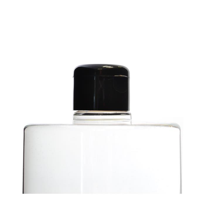 28/410 Black PP Smooth Flip Top, 5.8mm Orifice