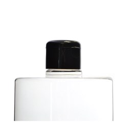 28/410 Black PP Smooth Flip Top, 5.8mm Orifice