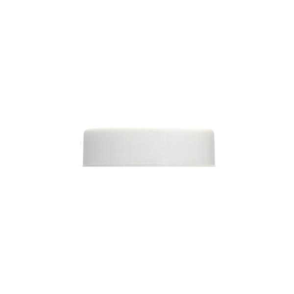 33mm White PP Flat Cap, Boreseal
