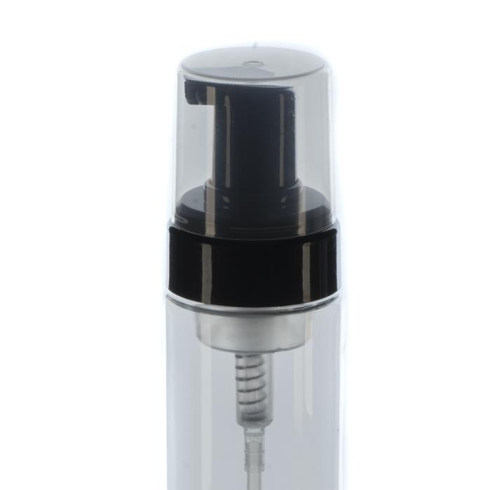 43mm Black Foamer Pump with Clear Cap, Diptube 165mm FBOG