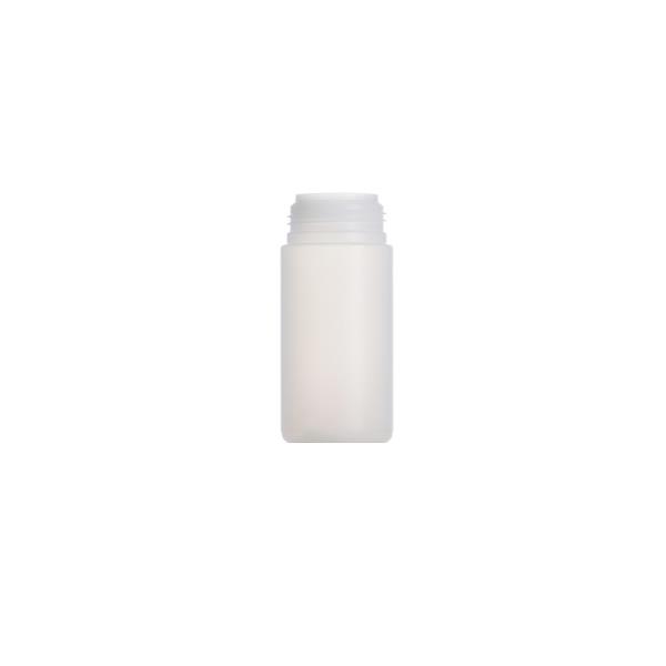 100ml Natural HDPE Cylindrical Foamer Bottle, 43mm Neck