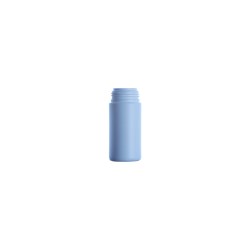 100ml White HDPE Cylindrical Foamer Bottle, 43mm Neck