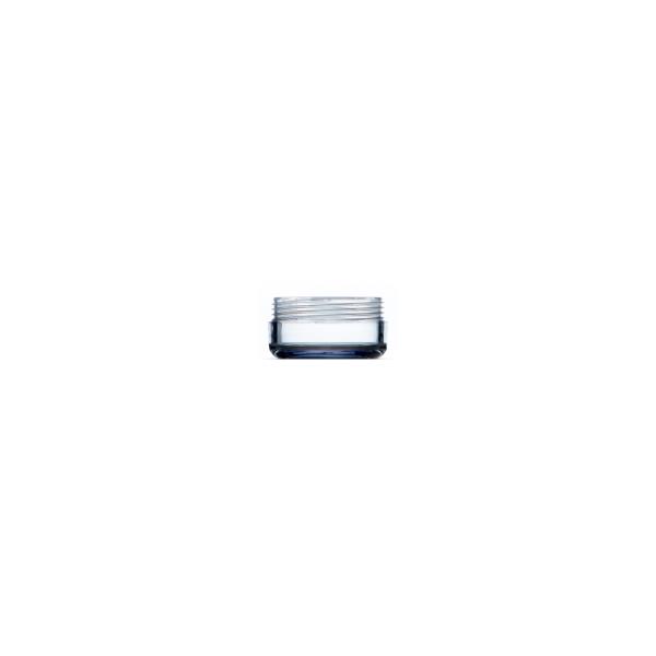 30ml Clear SAN Opal Jar, 56mm Neck
