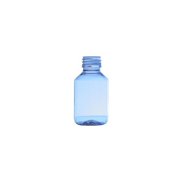 100ml Clear PET Pharma Veral, 28mm ROPP Neck