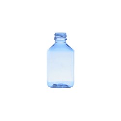 200ml Clear PET Pharma Veral, 28mm ROPP Neck
