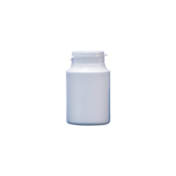 175ml White HDPE Pharma Secure Container, 43mm Snap-on Neck
