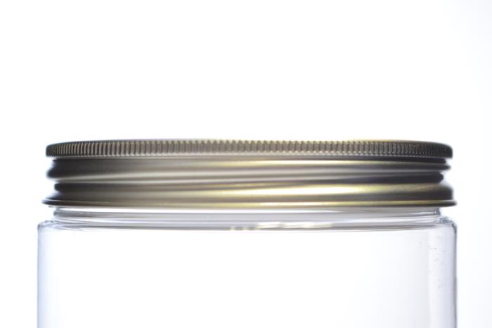 100/400 Brushed Aluminium Screw Cap, EPE Lined