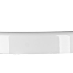 100/400 Glossy White PP Smooth Screw Cap, IHS Lined