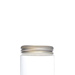 48/400 Brushed Aluminium Screw Cap, EPE Lined