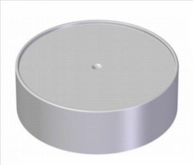 63/400 White PP Smooth Screw Cap, PS Lined