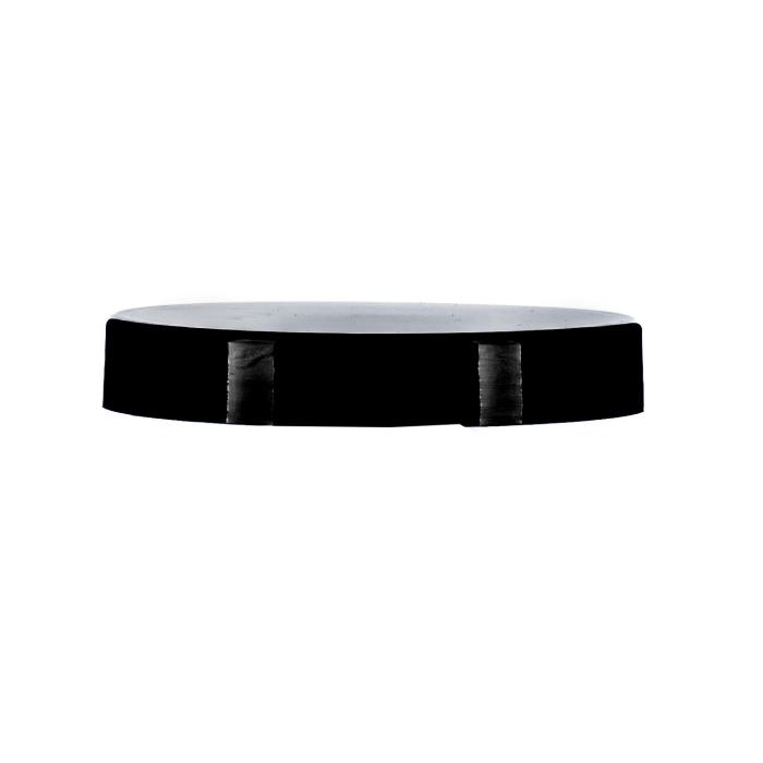 89/400 Black PP Smooth Screw Cap, EPE Lined