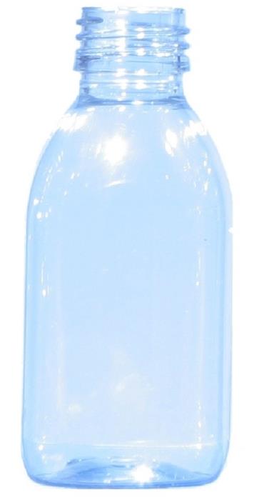 150ml Clear PET Pharma Sirop Bottle, 28mm ROPP Neck