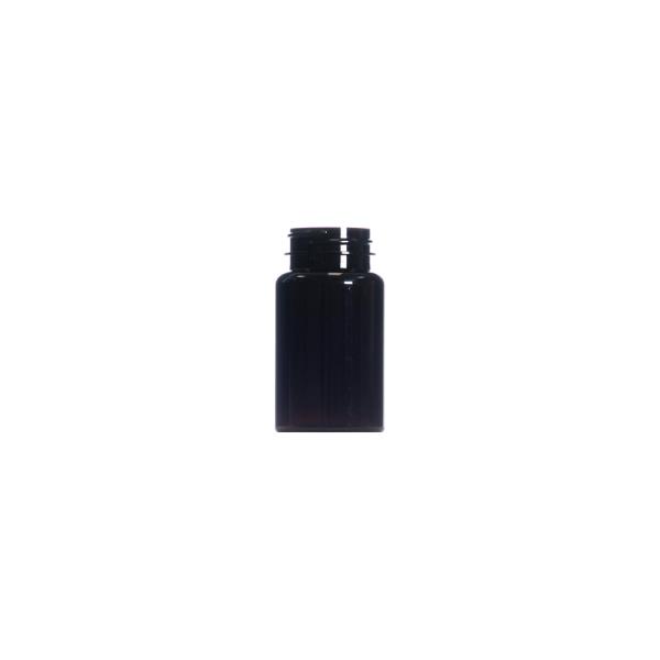 100ml Dark Amber PET Skypack Jar, 38/400 CT Neck