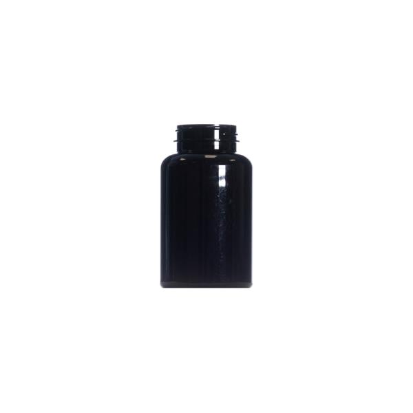 250ml Black PET Skypack Jar, 45/400 CT Neck