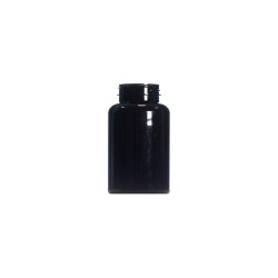 250ml Black PET Skypack Jar, 45/400 CT Neck