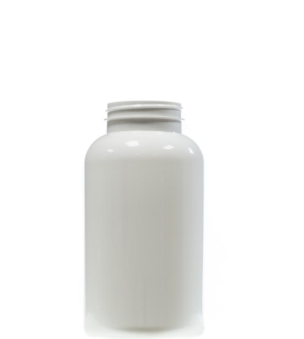 625ml White PET Skypack Jar, 53/400 CT Neck