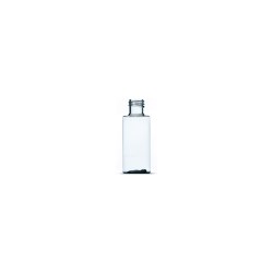 50ml Clear PET Slim Tubular Bottle, 20/415 Neck