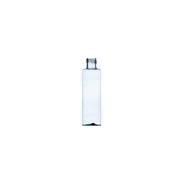 75ml Clear PET Slim Tubular Bottle, 20/415 Neck