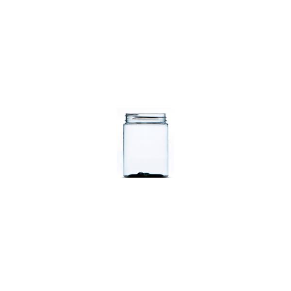 100ml Clear PET Straight Sided Jar, 48/400 Neck