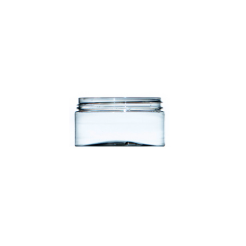 100ml Clear PET Straight Sided Jar, 70/400 Neck