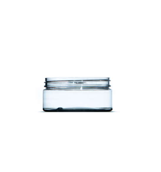 150ml Clear PET Straight Sided Jar, 89/400 Neck
