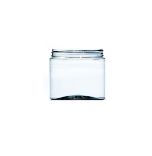 200ml Clear PET Straight Sided Jar, 70/400 Neck