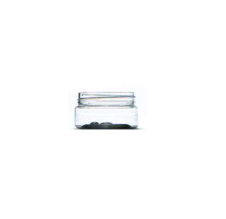 25ml Clear PET Straight Sided Jar, 48/400 Neck