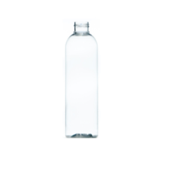 200ml Clear PET Tall Boston Round Bottle, 24/410 Neck
