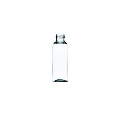 50ml Clear PET Tall Boston Round Bottle, 20/410 Neck