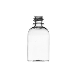 50ml Clear PET Therapy Bottle, GL18 Neck