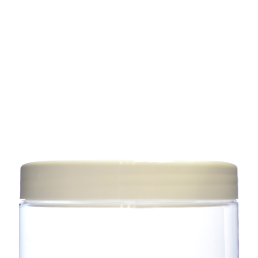 100/400 White Smooth Screw Cap, IHS Lined
