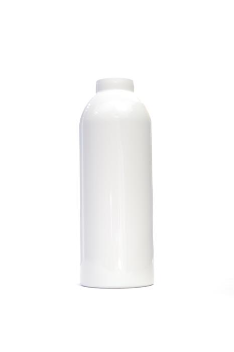 100g White Aluminium Powder Bottle, 26mm Neck