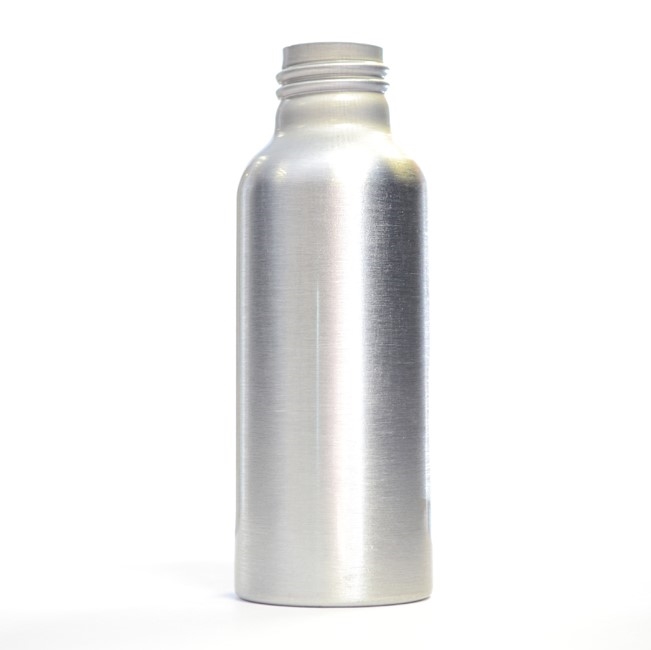 100ml Brushed Aluminium Bottle, 24/410 Neck