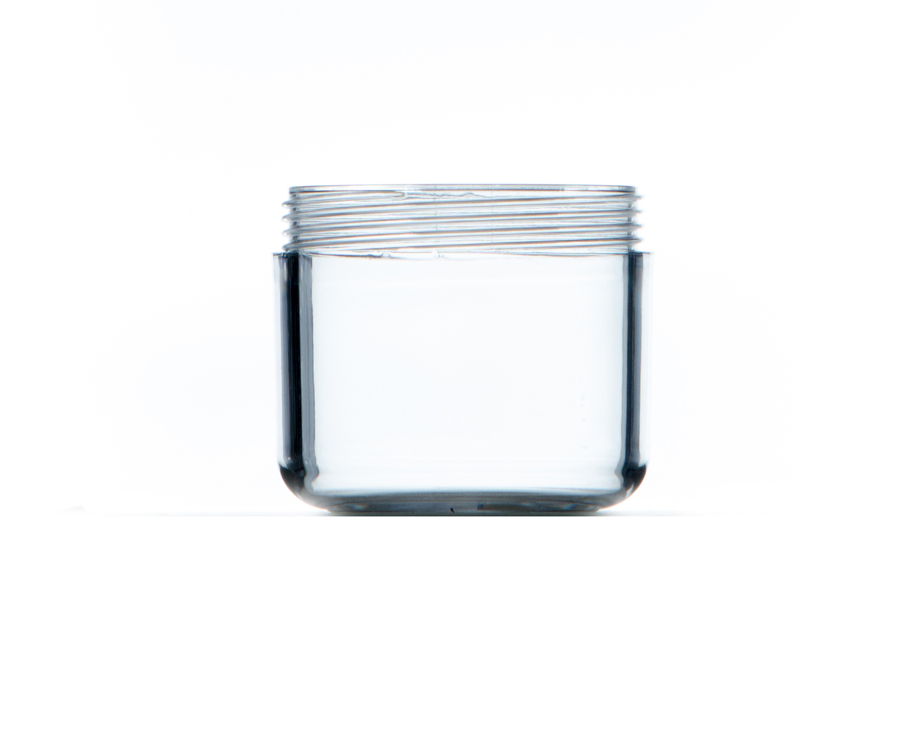 100ml Clear Opal Jar, 65mm Neck