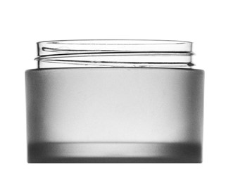 100ml Frosted Thickwalled PETG Diamond Jar, 64mm Neck