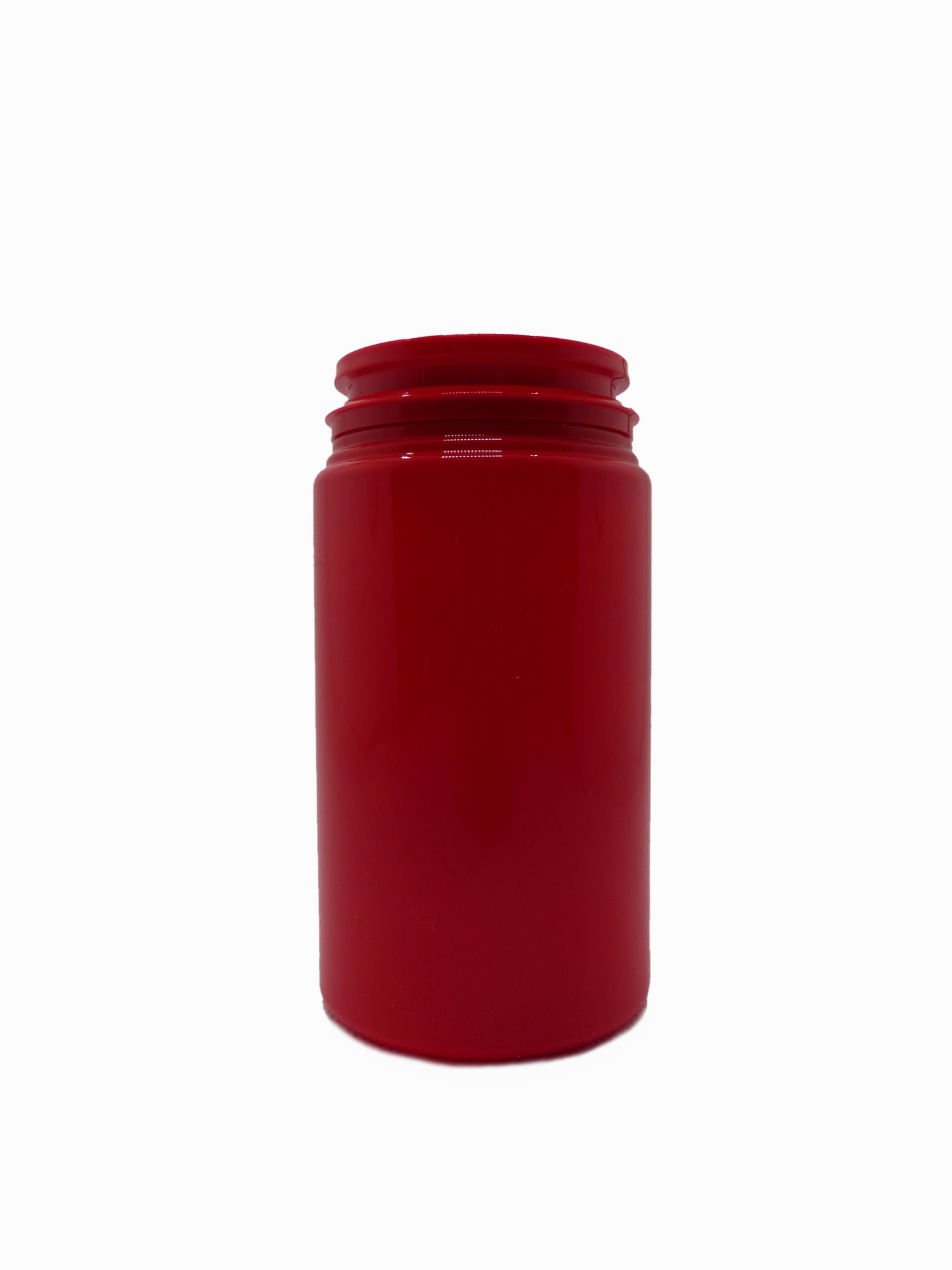 100ml Opaque Burgundy Red PET Pill Jar, 40mm