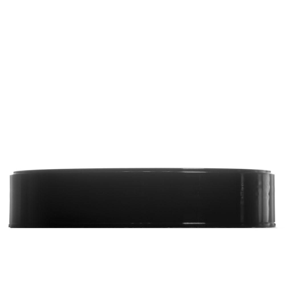 100mm Black Deep Screw Cap, IHS Lined