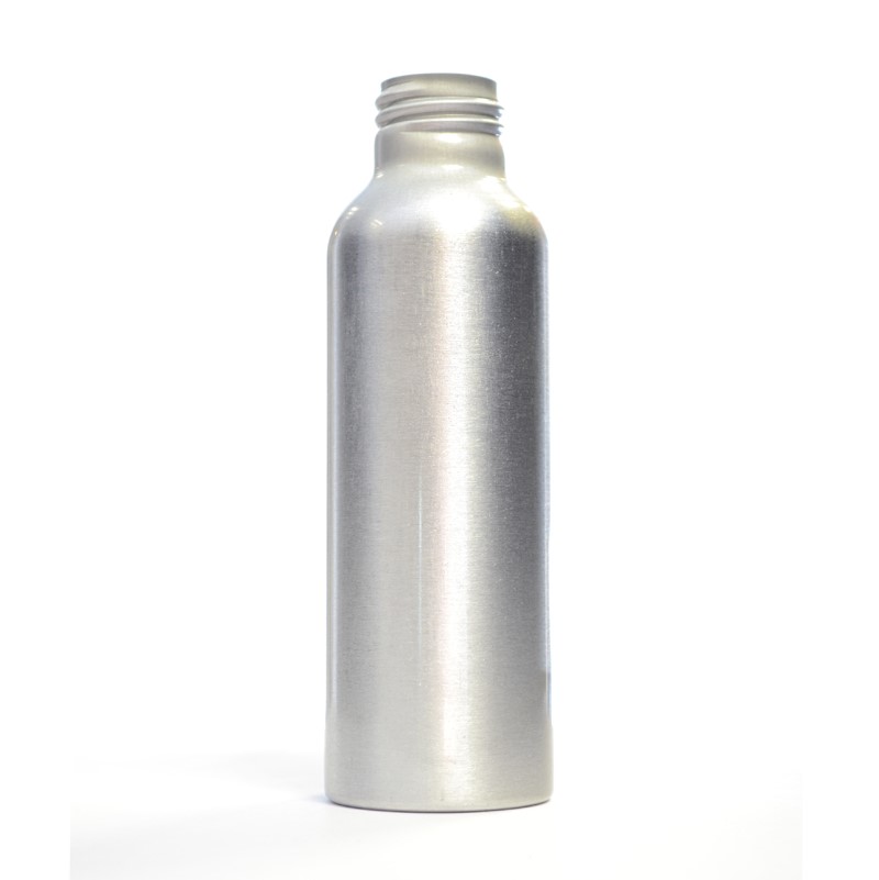 125ml Brushed Aluminium Bottle, 24/410 Neck