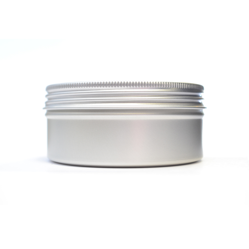 150ml Brushed Aluminium Extreme Tin Base & 83mm Brushed Aluminium Extreme Tin Lid