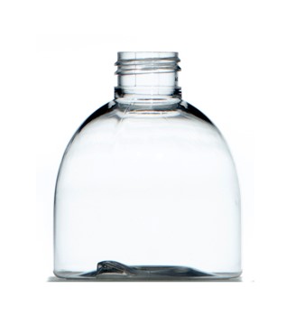 150ml Clear PET Dumpy Boston Round, 24/410 Neck