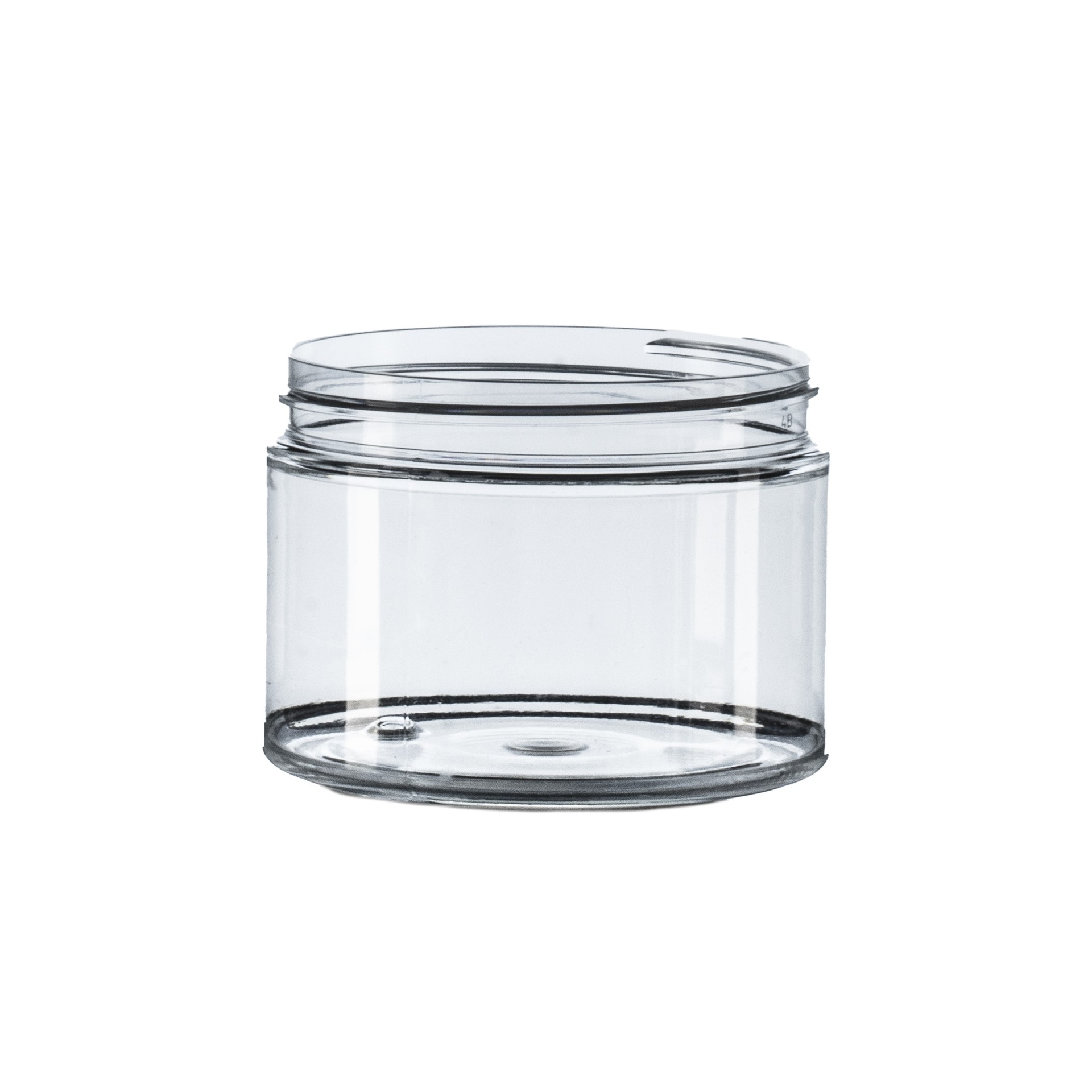 150ml Clear PET Straight Sided Jar, 70/400 Neck