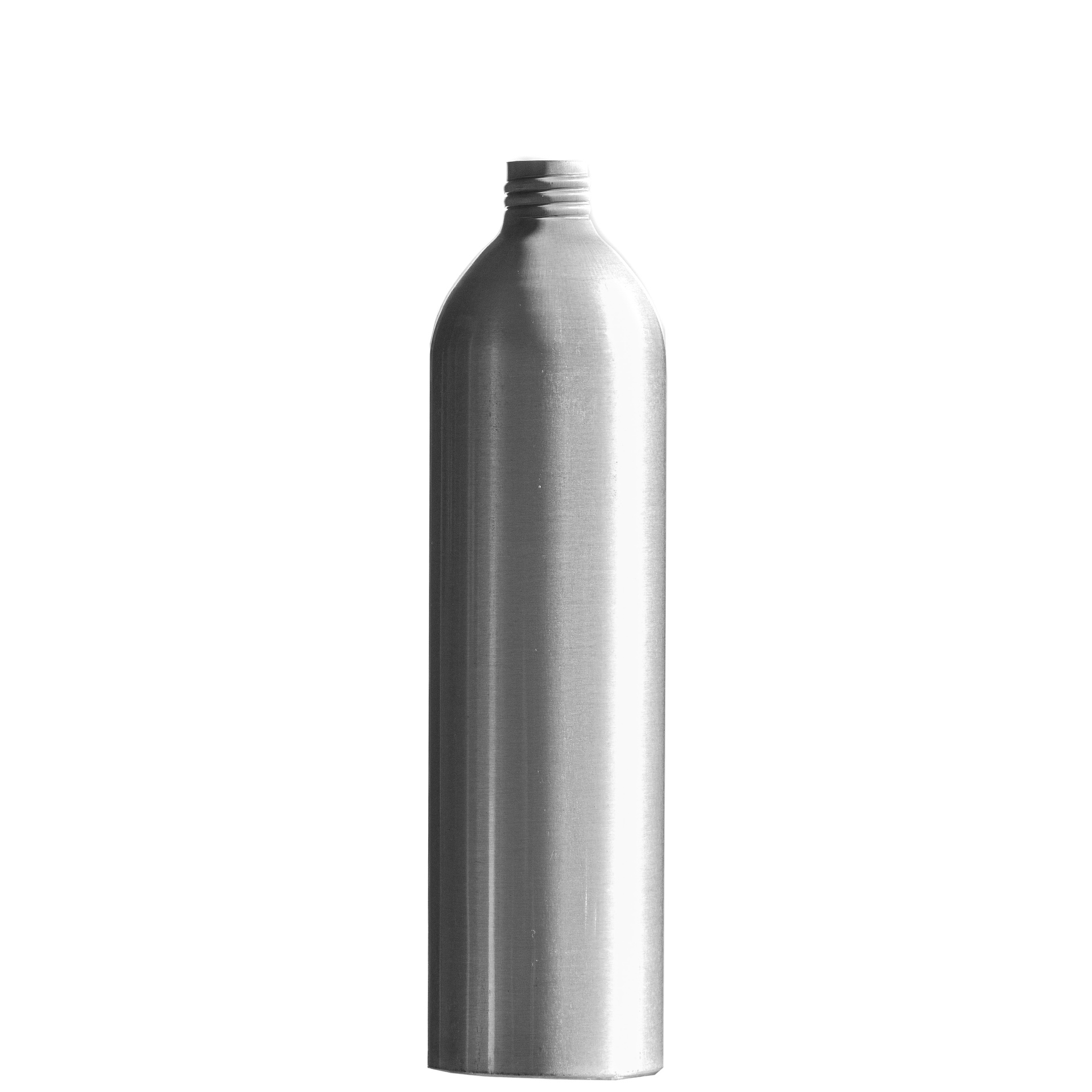 1L Brushed Aluminium Bottle, 28/410 Neck