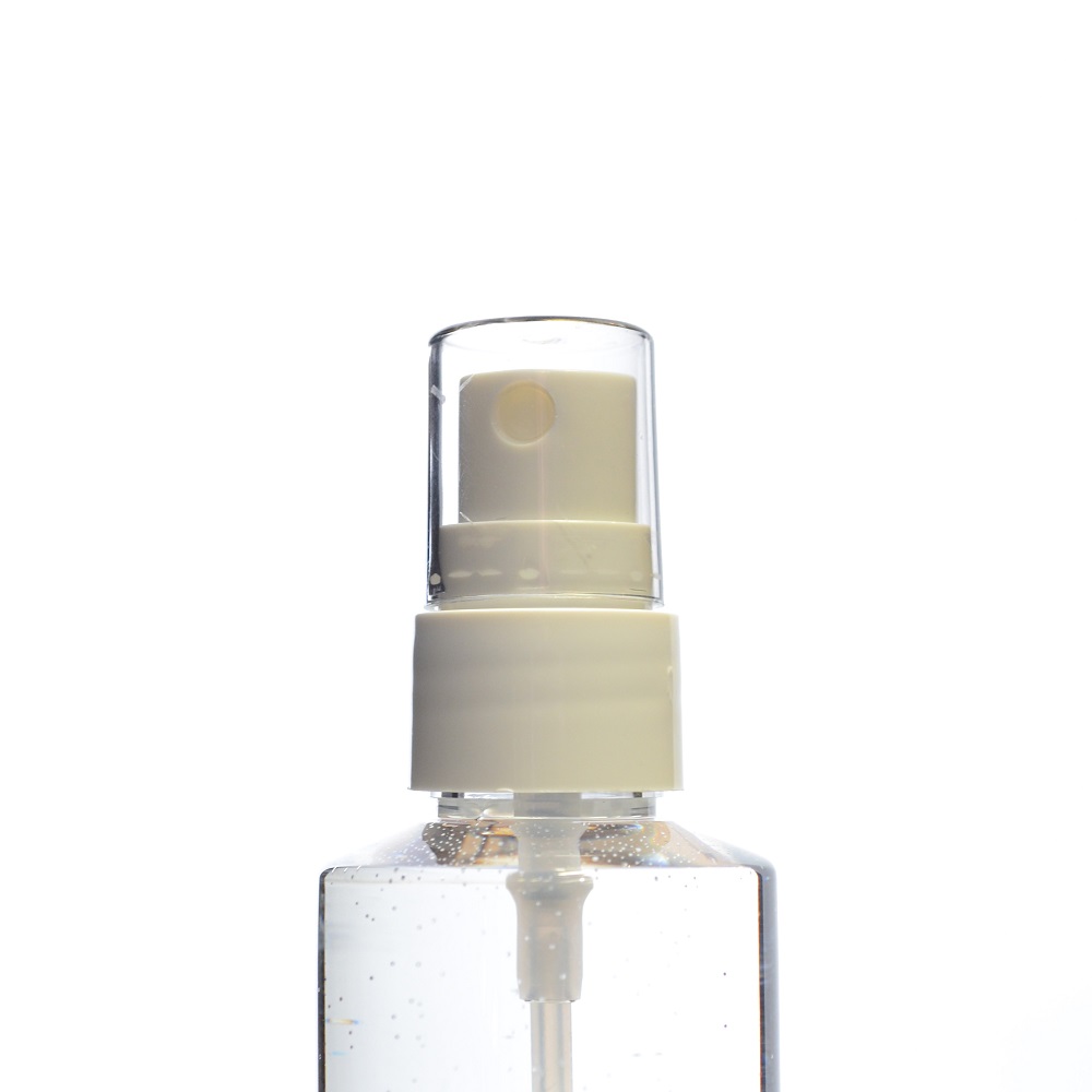 20/410 White Smooth Finger Spray with Clear Overcap, Diptube135mm FBOG