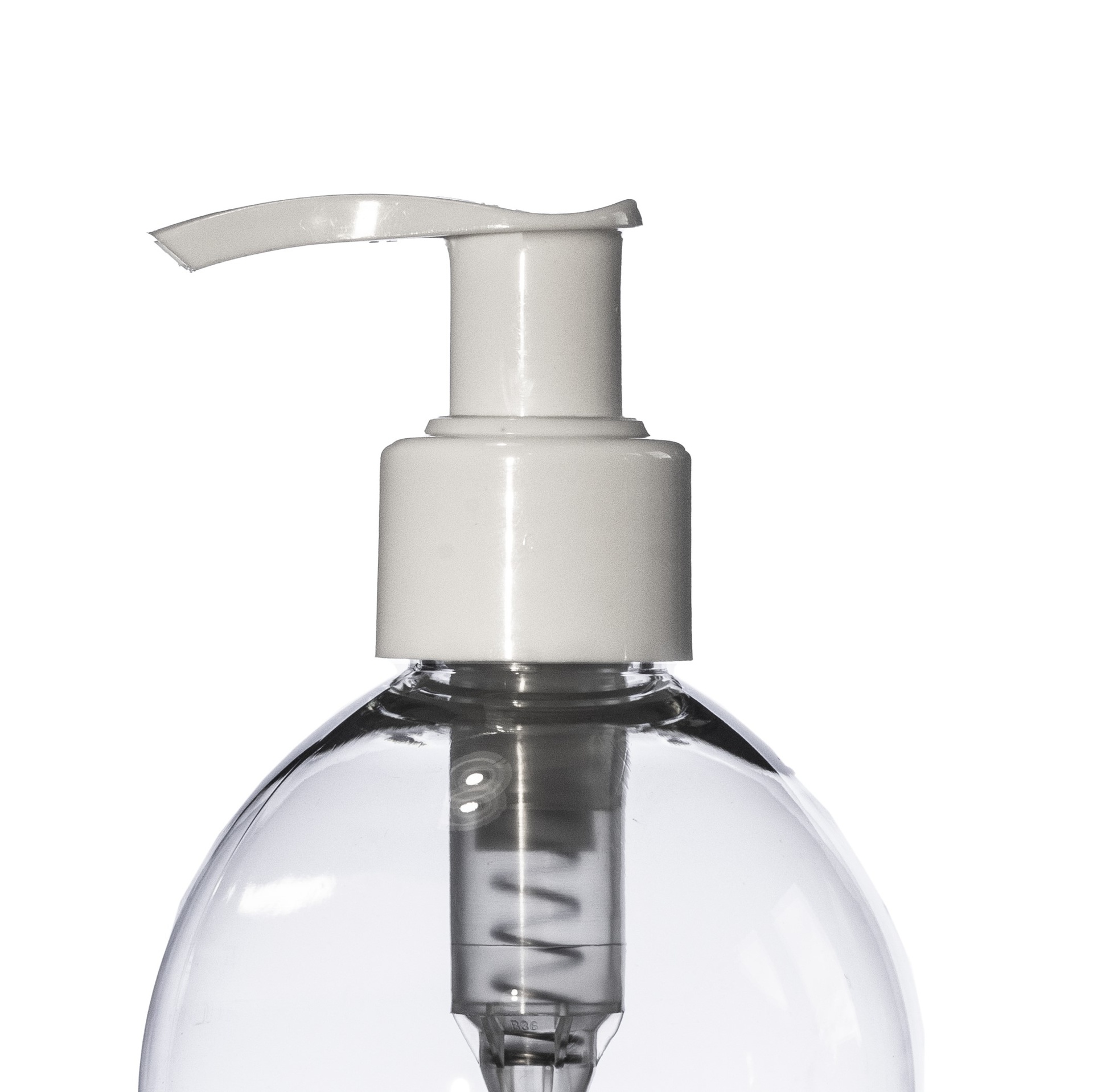 24/410 White Smooth Lotion Pump, Diptube 112mm FBOG