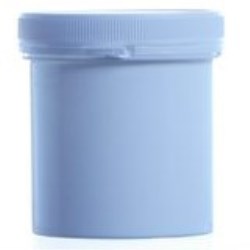 250ml White PP Salerno Jar & 73mm White HDPE TE Screw Cap