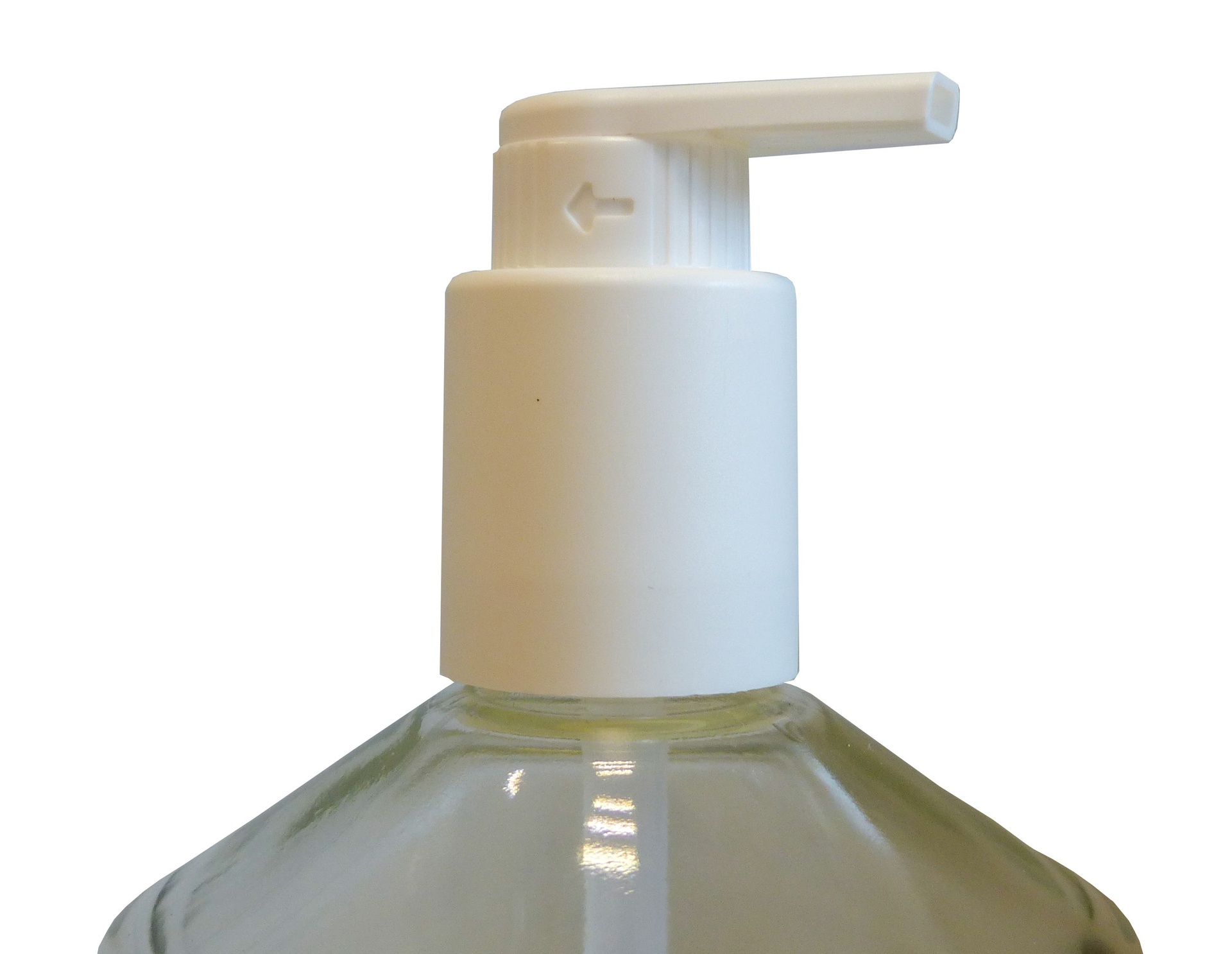 28/410 White PE Future Pump with White Locking Ring, Diptube 242mm FBOG
