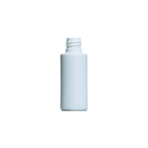 30ml White HDPE Tubular Bottle, 18/415 Neck