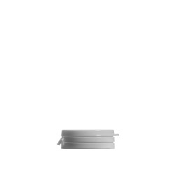 38mm White Hinge Gard Closure, IHS Lined