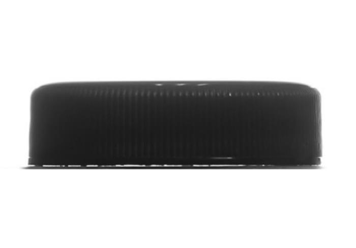 45/400 Black Smooth Top Fine Rib Closure, PSL Lined