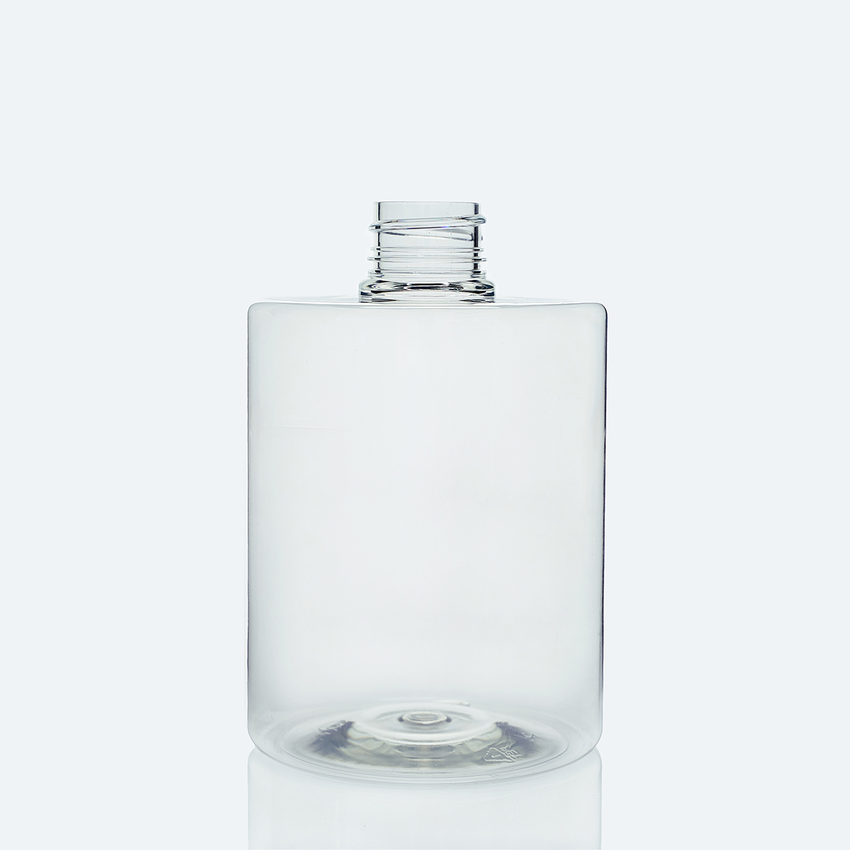 500ml Clear PET Wide Cylindrical, 28/410 Neck